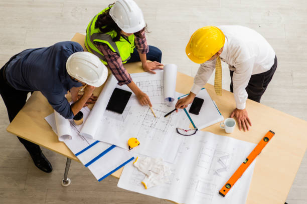 Construction layout example 1